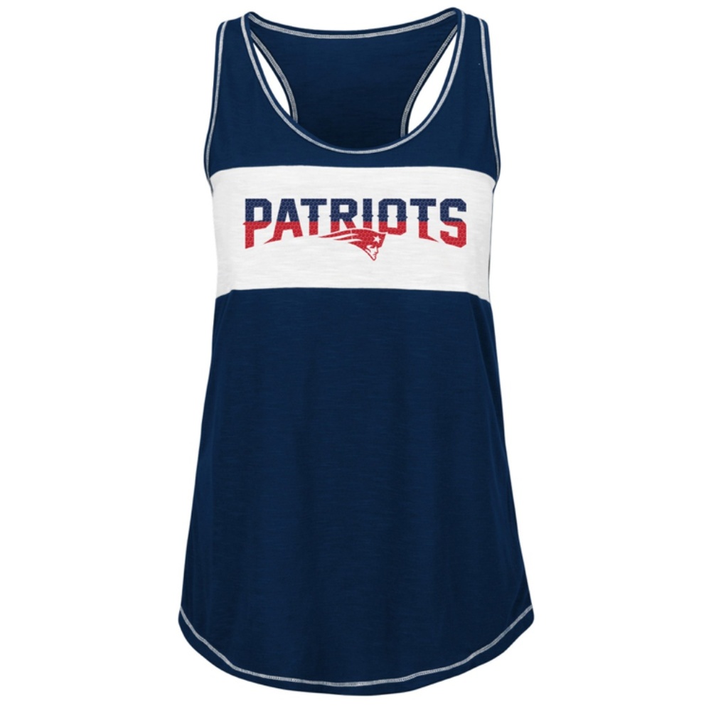 New With Tags Majestic NFL Patriots Tank top